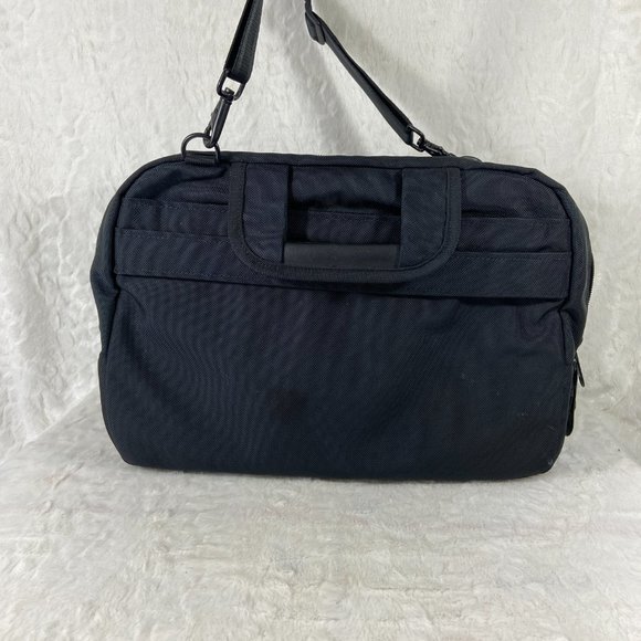 Brenthaven Carrying Briefcase Messenger Bag Laptop Computer Office Black 17" EUC - Picture 6 of 12